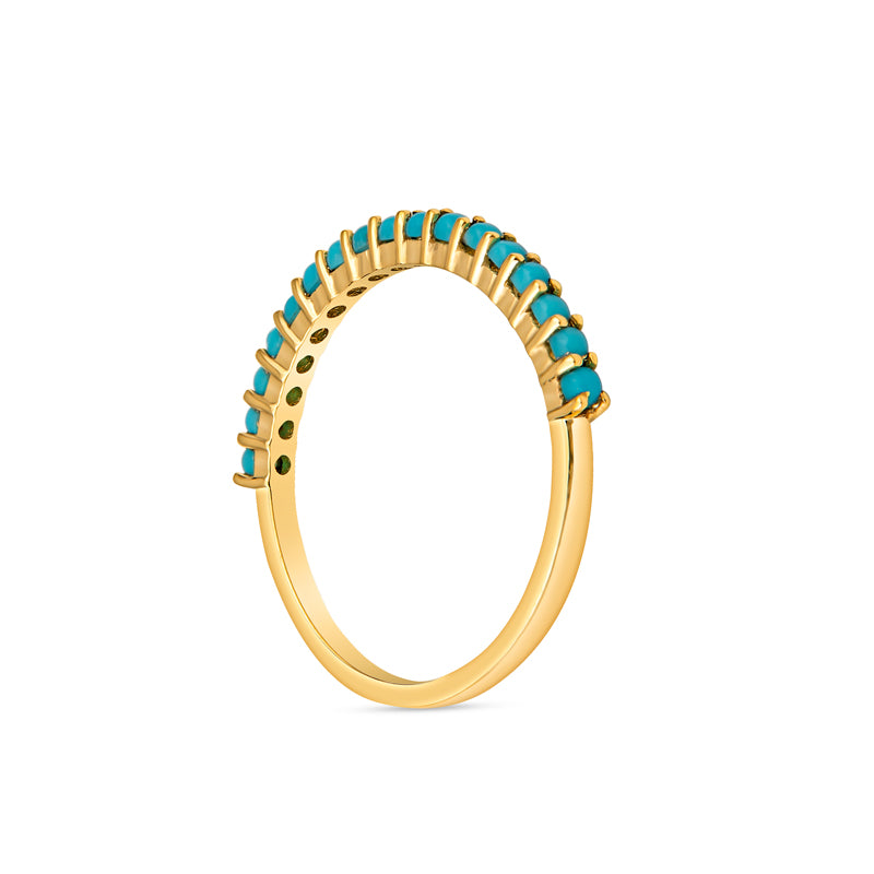 Frankie 14K Gold and Turquoise Ring