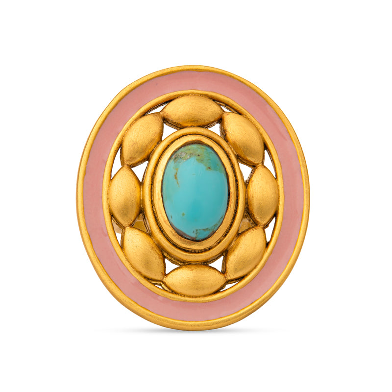 Portofino Turquoise Statement Ring