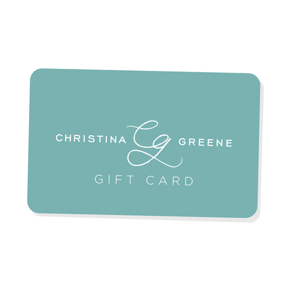 Gift Card Christina Greene