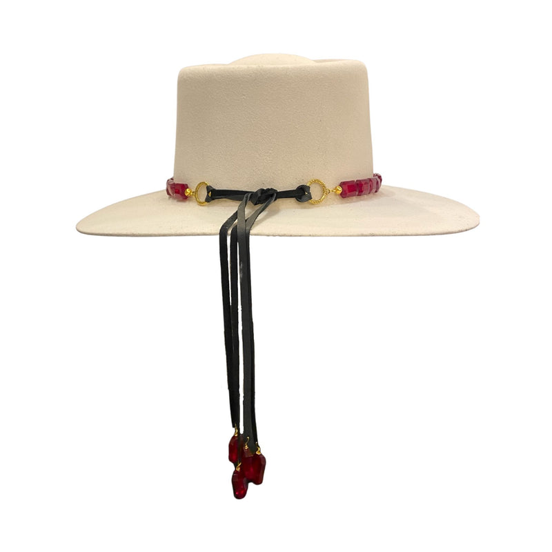 Ruby Hat Band