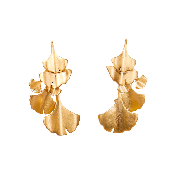 Anthropologie clearance ginkgo earrings