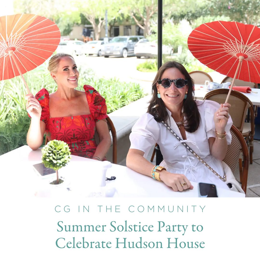CG in the Community: Patio Party at Hudson House