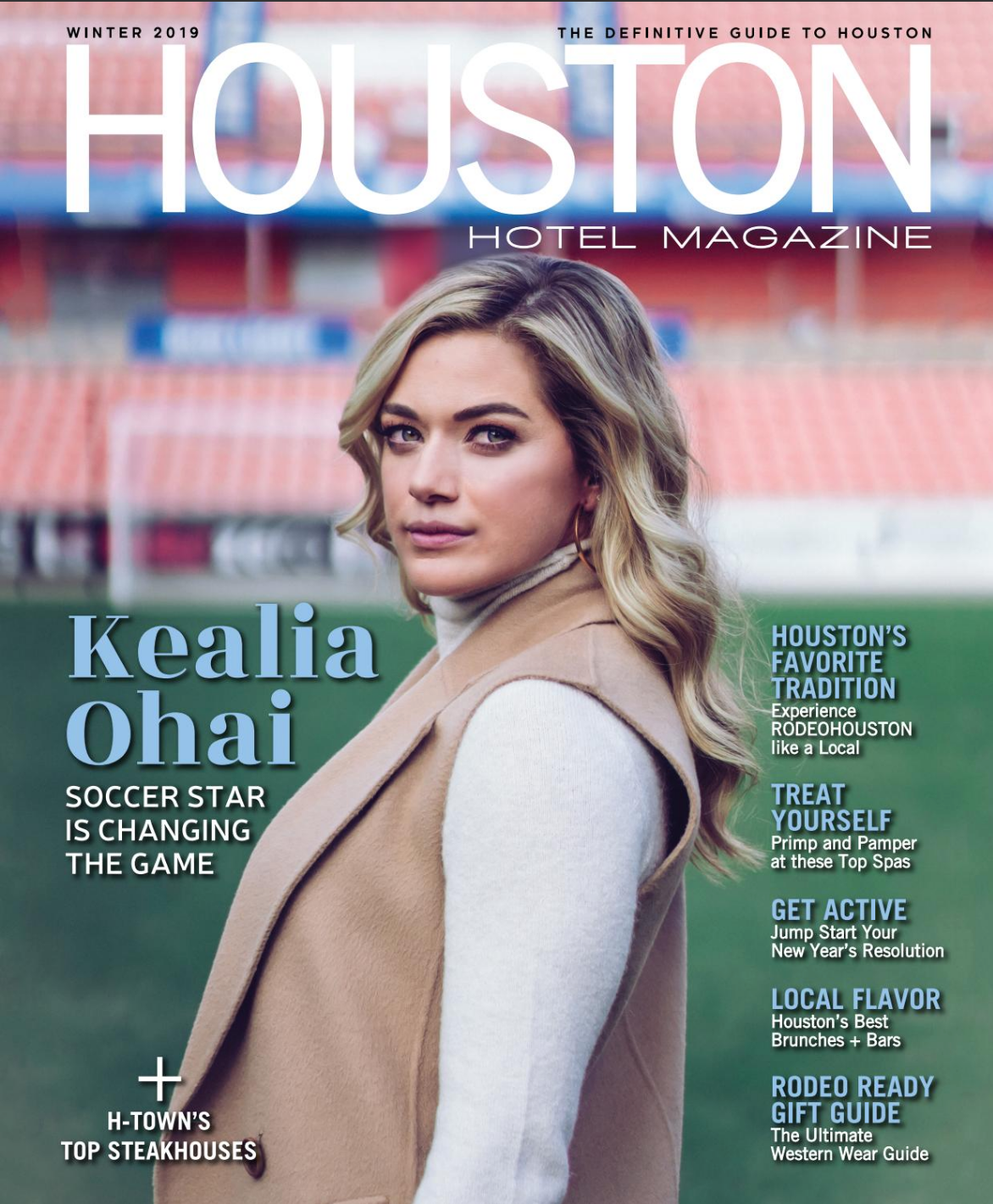 HOUSTON HOTEL MAGAZINE / WINTER ISSUE 2019