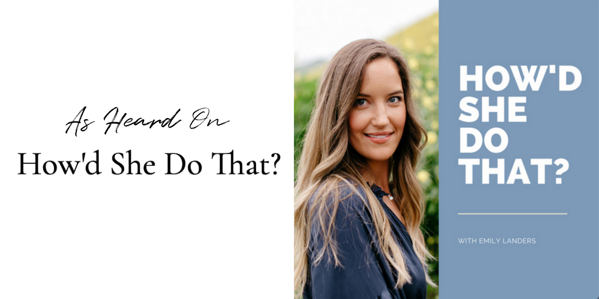 As Heard On: How'd She Do That – Christina Greene