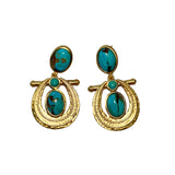 Turquoise Drop Earrings 1 - Sample