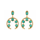 Turquoise Drop Earrings - Sample
