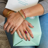 Holiday Cocktails Ring - Ruby