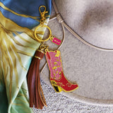 Rodeo Glam Boot Keychain Bag Charm