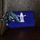 2026 Houston Rodeo Skinny  Scarf - Christina Greene x Saturday Silks