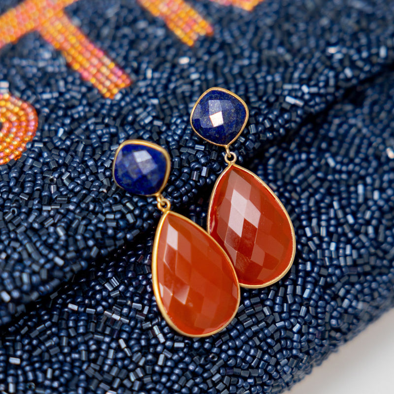 Game Day Drop Earrings