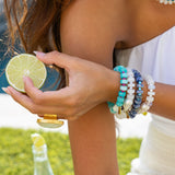 Lighthearted Baroque Pearl Beaded Bracelet