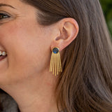 Moonlit Fringe Earrings