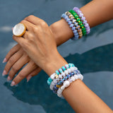 Evergreen Baroque Pearl Beaded Bracelet