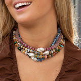 Joyful Heart Baroque Pearl Beaded Necklace