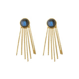 Moonlit Fringe Earrings