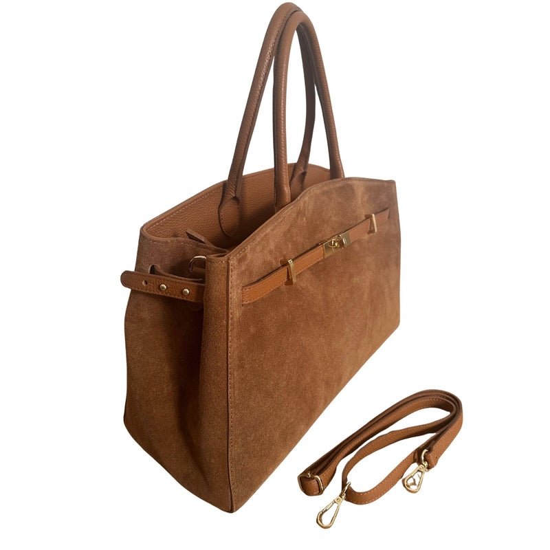 Amelia Suede Leather Bag