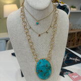 Y'ALL 18K Gold Letter Necklace