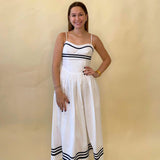 Spaghetti Strap Smocked Midi Dress