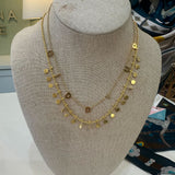 Giddy Up 18K Gold Letter Necklace