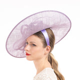 Sinamay Loop Bonded on Sinamay Base Fascinator