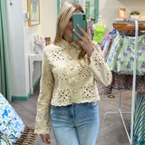 Motif Long Sleeve Top
