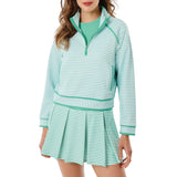 Active Mesh Walnut Short Sleeve Top