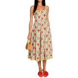Alice Feminine Teardrop Floral Dress