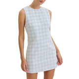 Amber Gingham Dress