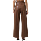 Anisa Leather Bern Wide Leg Pants
