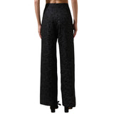 Arielle Jacquard Bern Wide Leg Pants