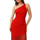 Aurette Red Gown