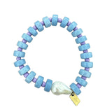 Open Sky Baroque Pearl Beaded Bracelet