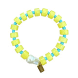 Bright Side Baroque Pearl Beaded Bracelet