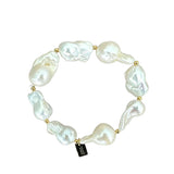 Saltwater Baroque Pearl Bracelet