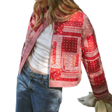 Bandana Patchwork Quilted Jacket