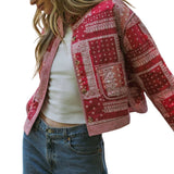 Bandana Patchwork Quilted Jacket