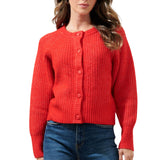 Barrie Bay Raglan Sleeve Button Up Cardigan