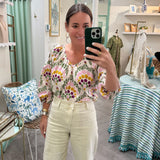 Beatrice Floral Top - Botanique
