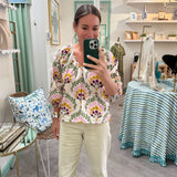 Beatrice Floral Top - Botanique