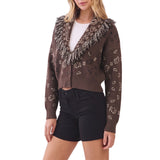 Boho Style Knit Cardigan