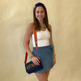 Braided Denim Waist Tie Wrapped Skort