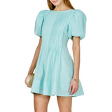 Bridget Pintuck Mini Dress