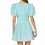 Bridget Pintuck Mini Dress