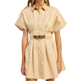 Cecilla Mini Shirt Dress