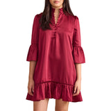 Chelsea Ruffle Hem Dress