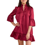 Chelsea Ruffle Hem Dress