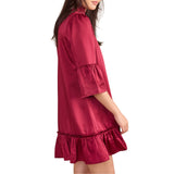 Chelsea Ruffle Hem Dress