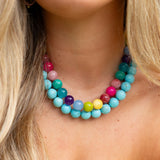On Cloud Nine Turquoise Necklace
