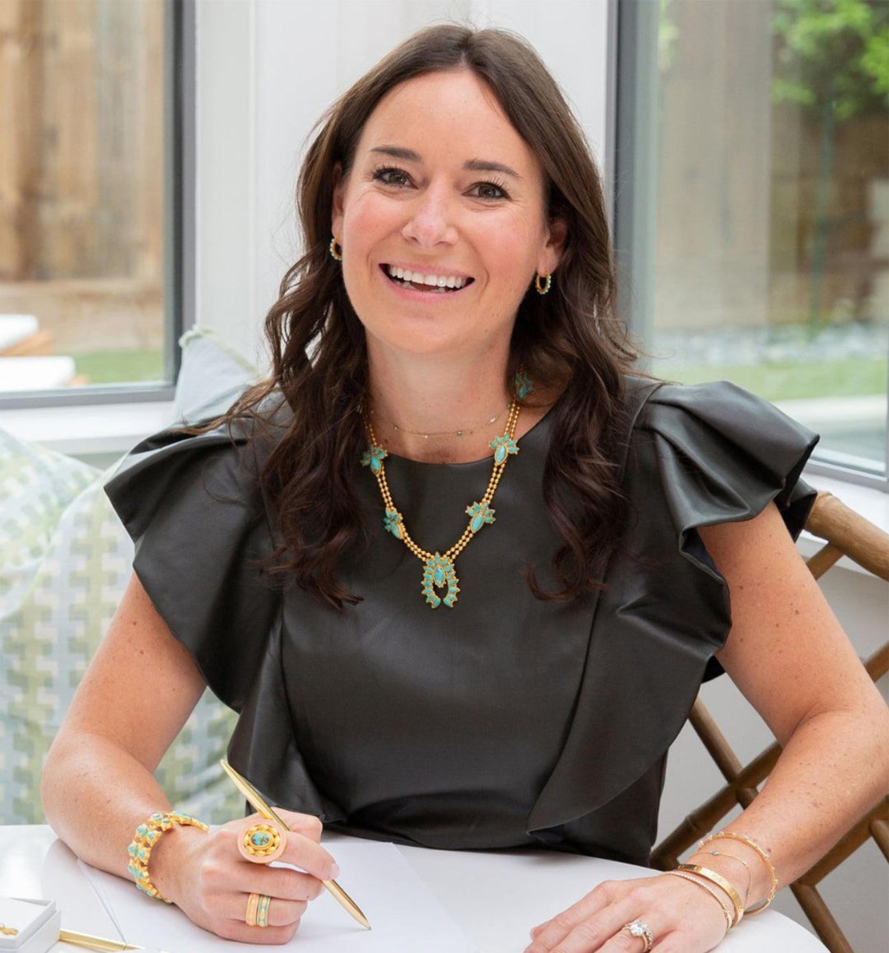 2025 Houston Rodeo Skinny Scarf Saturday Silks x Christina Greene