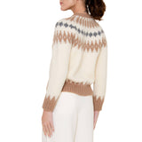 Christmas Holiday Ski Pattern Knitted Cardigan